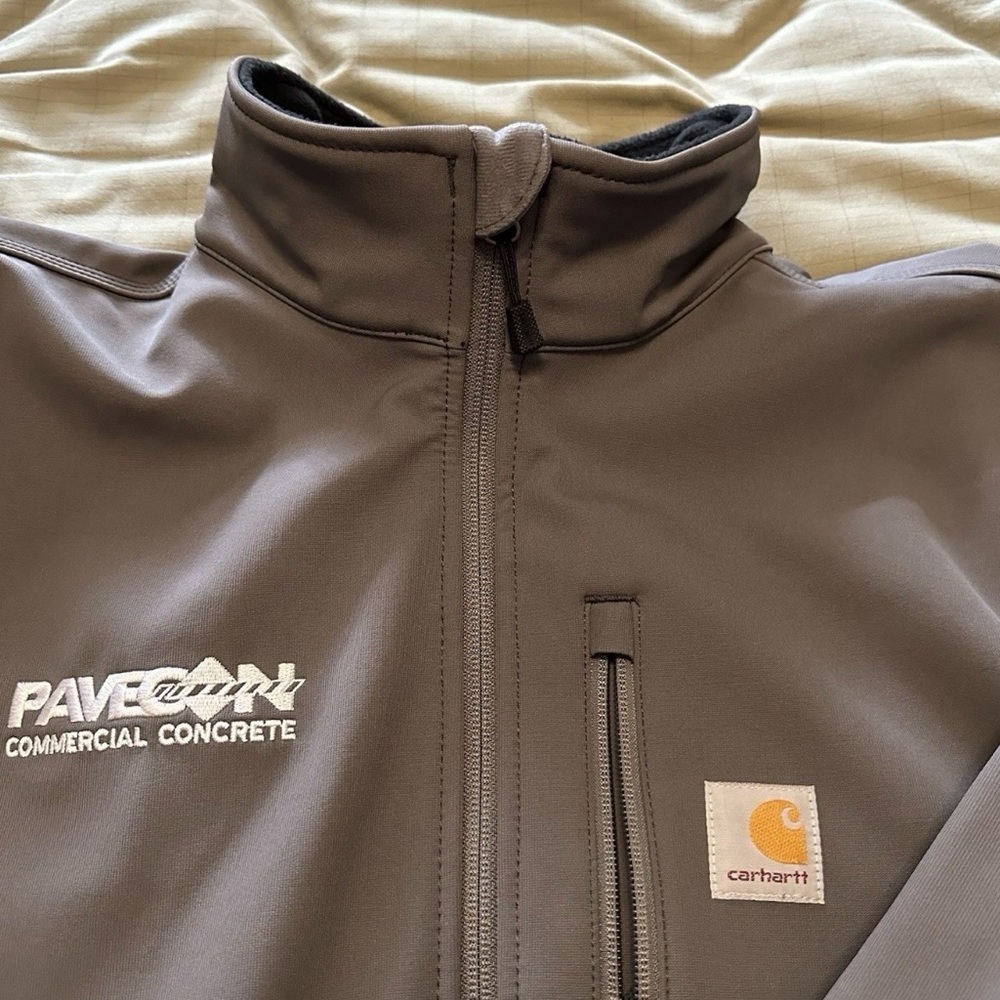 Carhartt Dark Gray Rain Defender Relaxed Fit Insulated Jacket Size XL - Picture 14 of 16